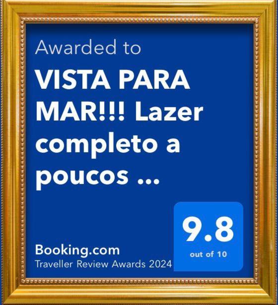 Vista Para Mar!!! Lazer Completo A Poucos Passos Da Praia Guarujá Kültér fotó